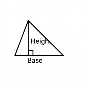 Triangle With Base Shape